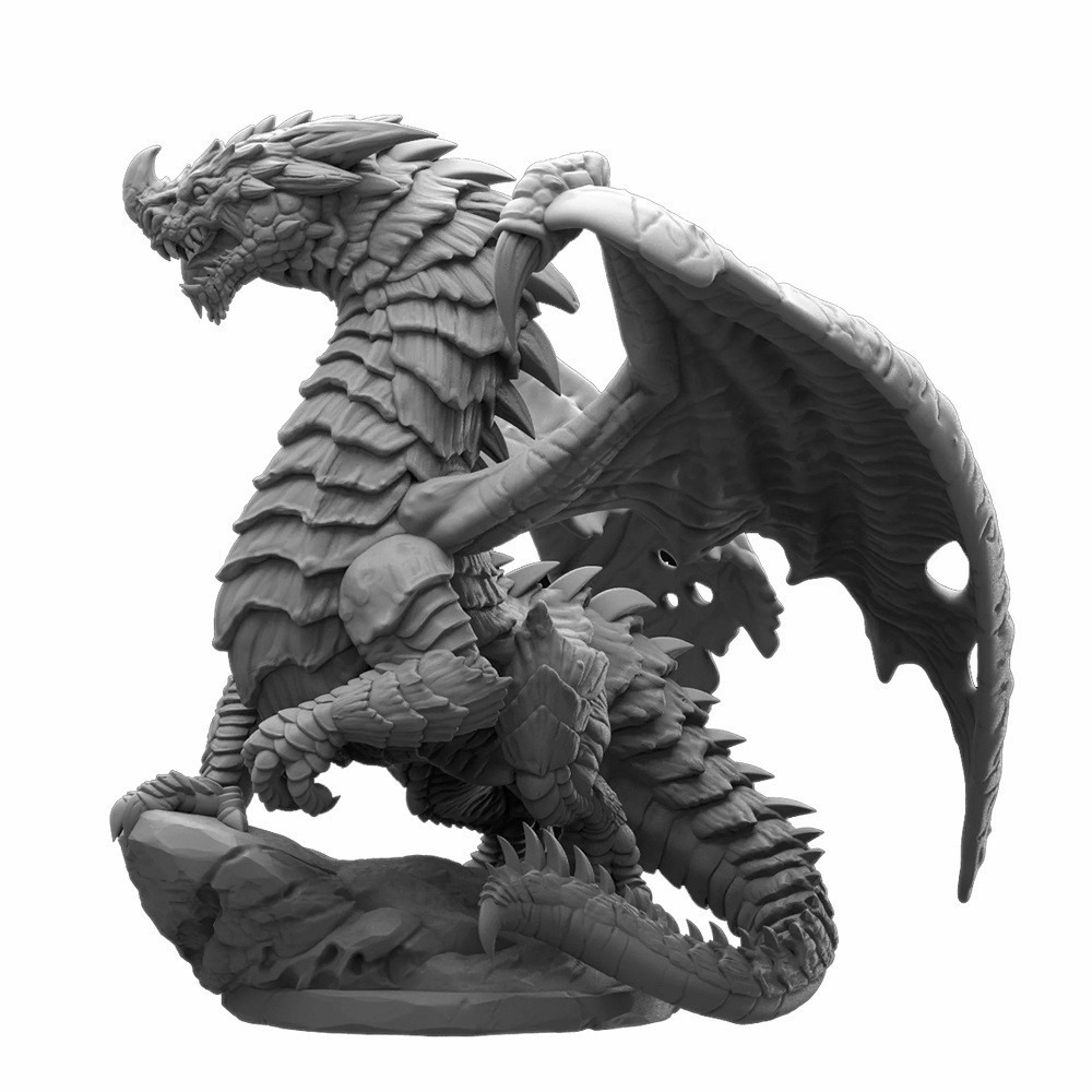 Shavynra the Slayer Huge Dragon 77760 Reaper Miniatures Bones Plastic D&D RPG